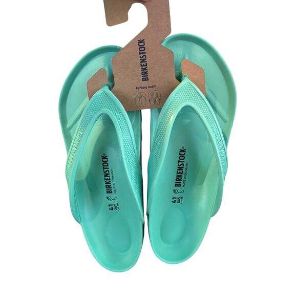 New Birkenstock Honolulu EVA Womens/ Mens Flip Flops Jade Green Sandal Size 41 - Picture 1 of 7
